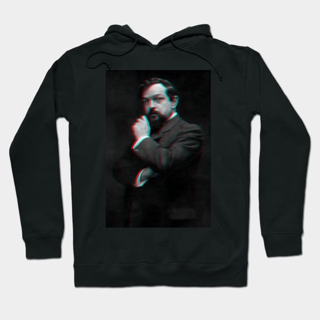 Claude Debussy​ Hoodie by TheMusicophile